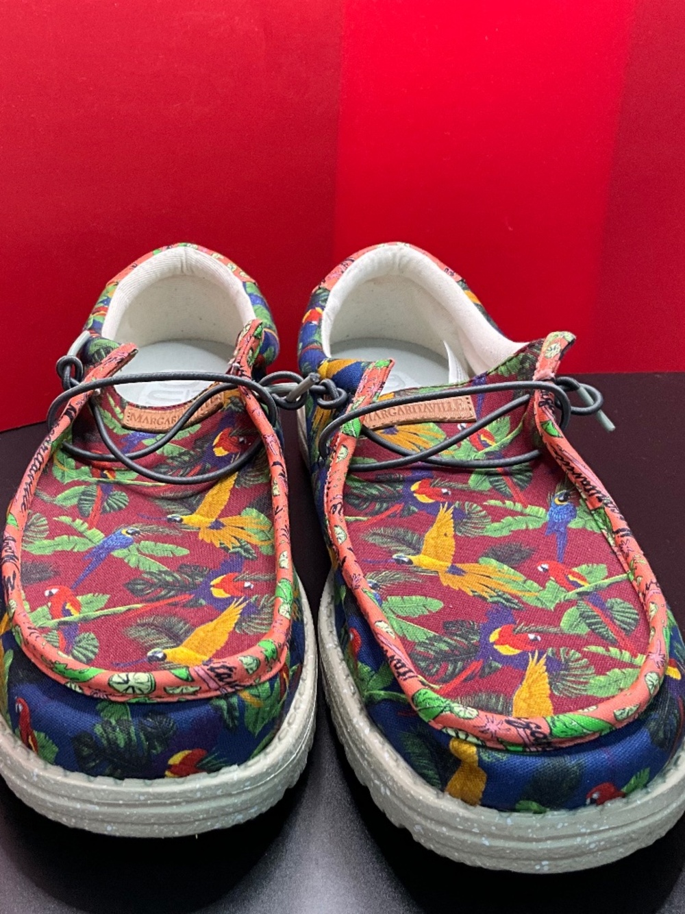Hey Dude x Margaritaville. Funk Margaritaville Wally Shoes. US Men’s 11/EU44.